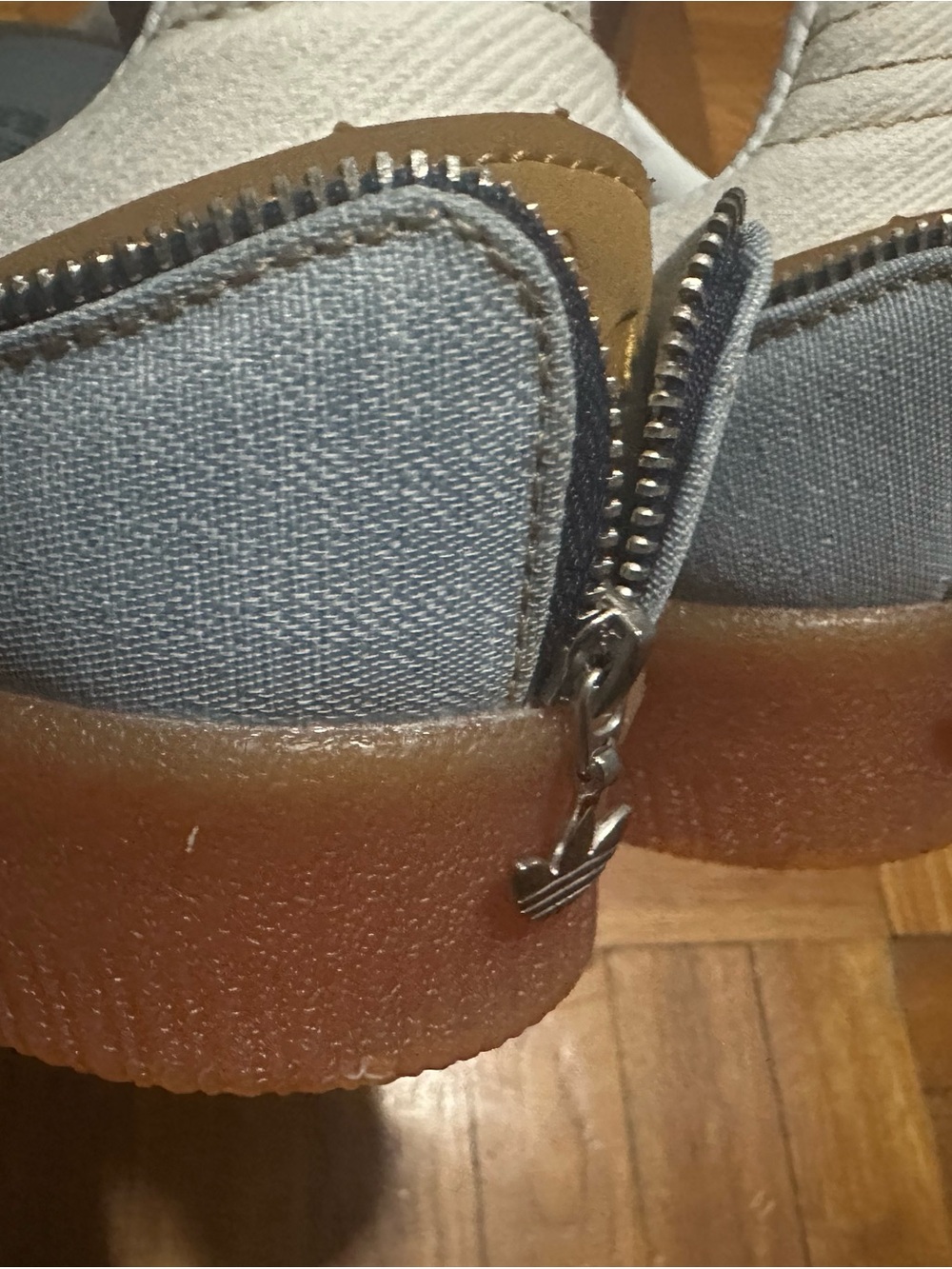 Hott!!!!Adidas Denim-Low-Top Sneakers - Picture 8 of 13